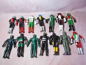 Amazon.co.jp: ライダーヒーローシリーズ 昭和ライダー 14体セット