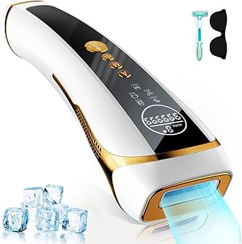 Amazon | 脱毛器 VIO対応【サロン級HIPL光脱毛器】冷感脱毛 99万回照射