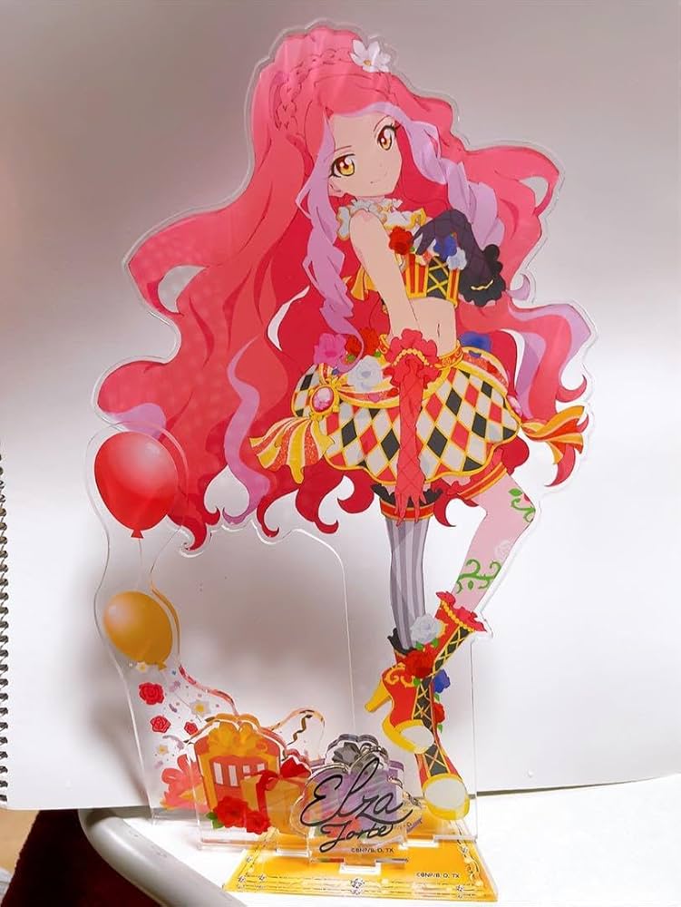 Amazon.co.jp: アイカツスターズ！エルザフォルテアクリルジオラマ