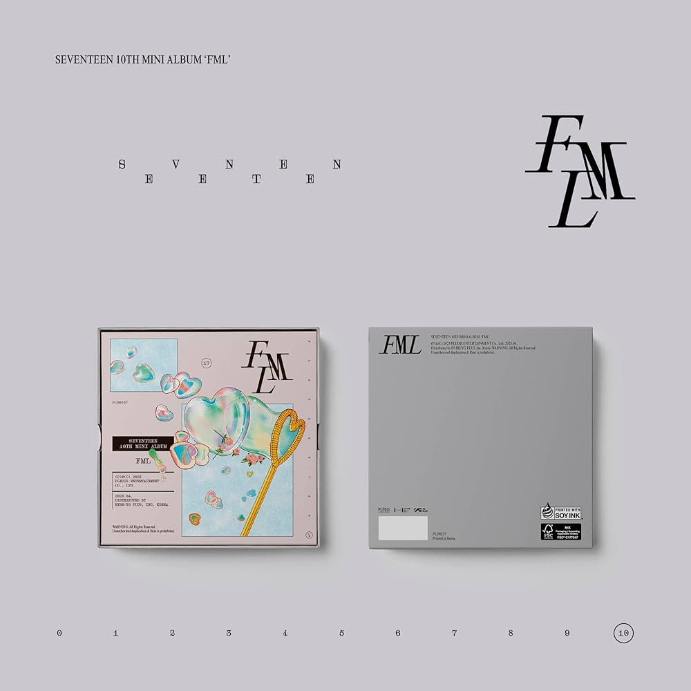 Seventeen - FML - Carat Version - incl. Booklet, Lyric Book + 4