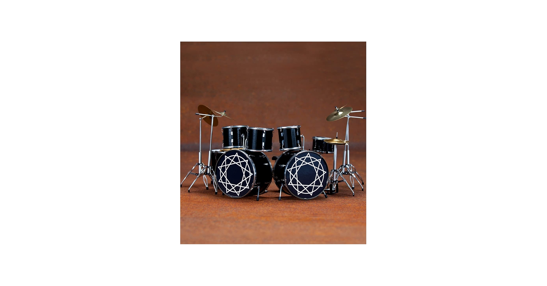 Amazon.com: AXE HEAVEN Joey Jordison Signature Miniature Drum Set