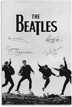 Amazon.co.jp: NJYXART ビートルズポスター ビンテージミュージック