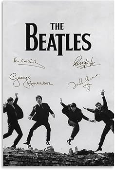Amazon.co.jp: NJYXART ビートルズポスター ビンテージミュージック