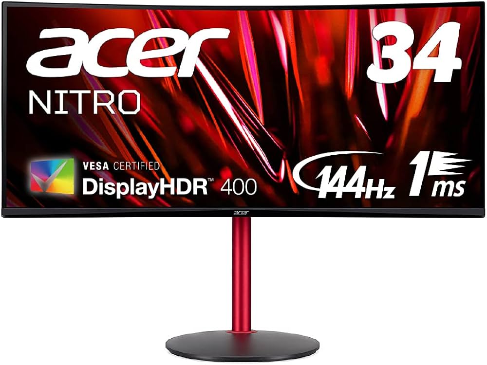 Amazon.co.jp: Acer ゲーミングモニター Nitro XZ342CUPbmiiphx 34