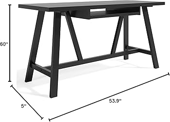 Amazon.com: SIMPLIHOME Dylan SOLID WOOD Industrial 60 inch Wide