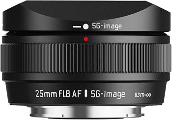 Amazon.co.jp: SG-image AF 25mm F1.8 II APS-C Xマウント 富士
