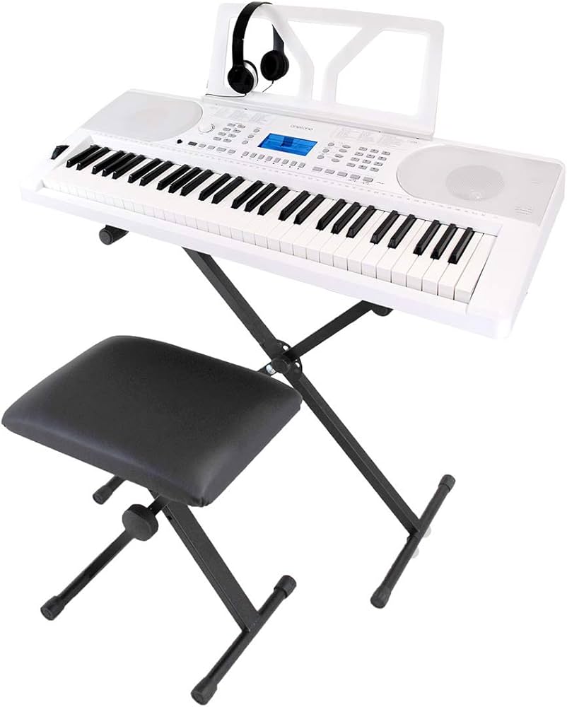 Amazon | ONETONE ワントーン 電子キーボード 61鍵盤 初心者セット