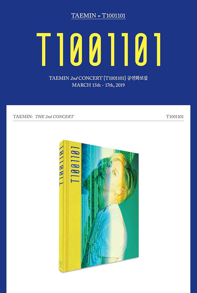 Amazon.com: TAEMIN SHINEE - TAEMIN T1001101 PHOTOBOOK+Extra