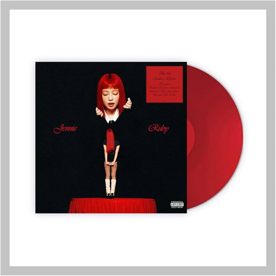 Amazon.com: BLACK'PINK Jennie RUBY 1st Studio Album LP Vinyl