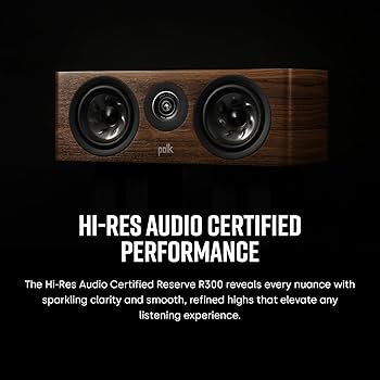 Amazon.com: Polk Audio Reserve Series R300 Compact Center Channel
