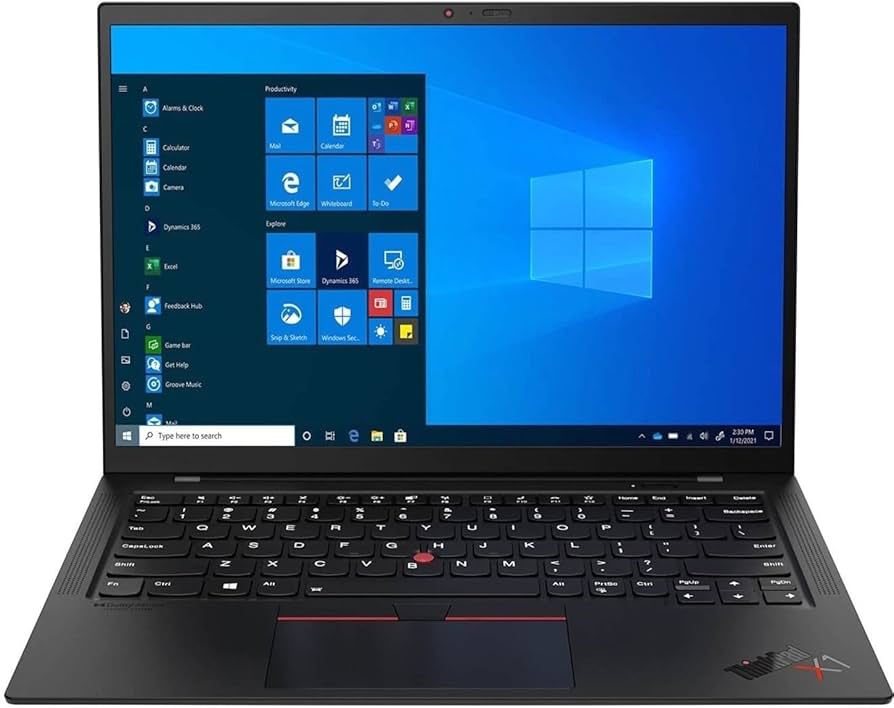 Amazon.com: Lenovo ThinkPad X1 Carbon Gen 9 20XW00EQUS 14