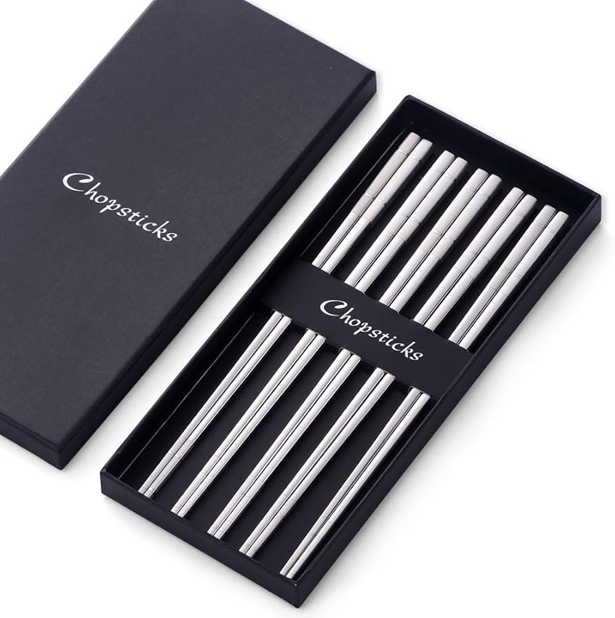 Amazon | Buyer Star お箸 ステンレス箸 韓国箸 5膳セット 23.5cm