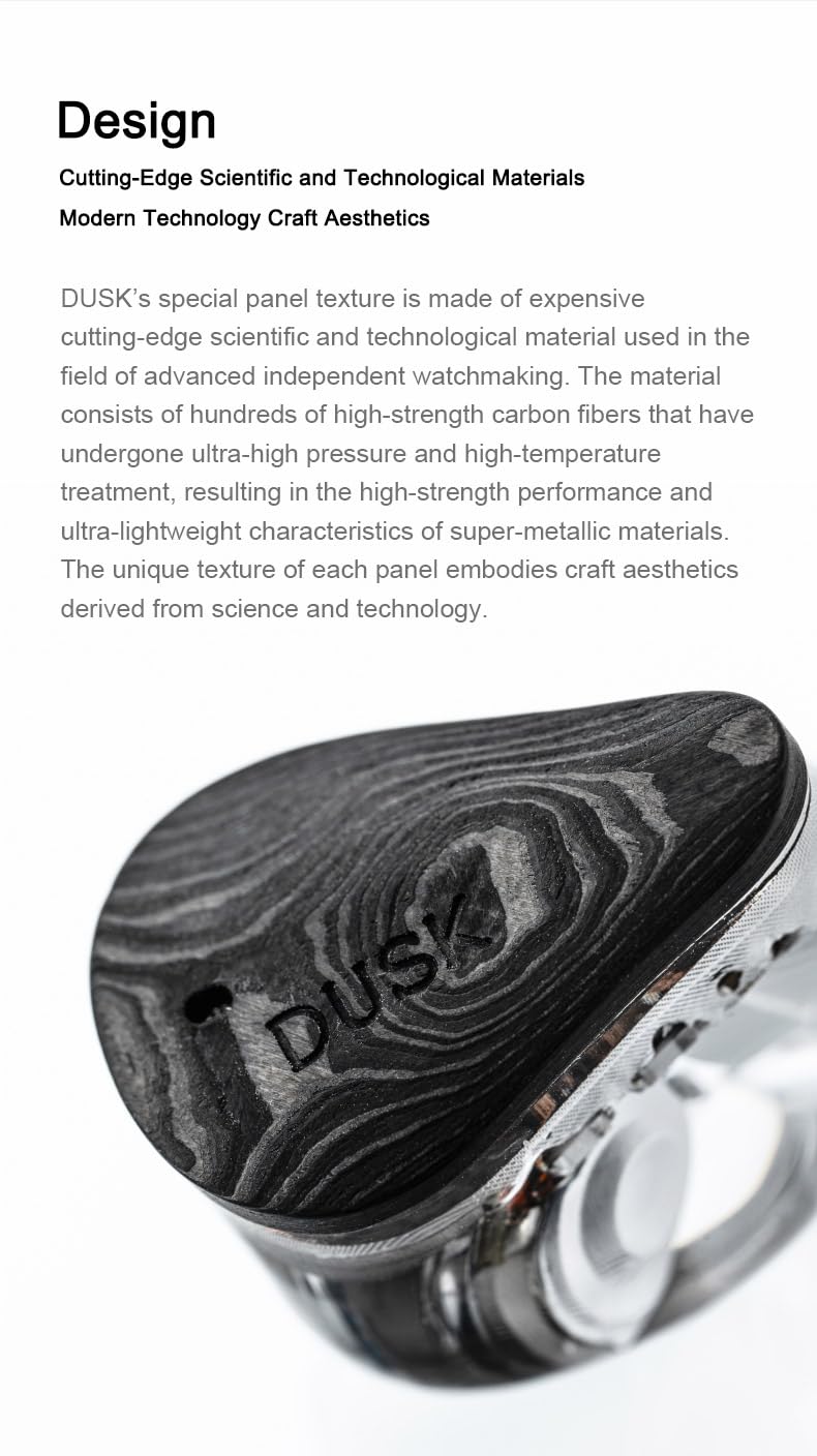 Amazon.co.jp: Moondrop x Crinacle Dusk IEMs 2DD+2BA+2Planar