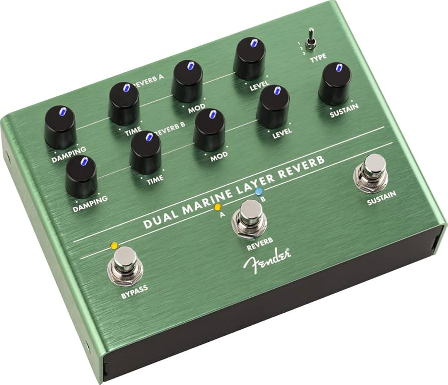 Amazon | Fender Dual Marine Layer Reverb エフェクター リバーブ