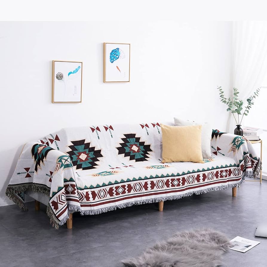 Amazon｜[YUXEXY] マルチカバー ソファーにかける ラグ 北欧 マルチ