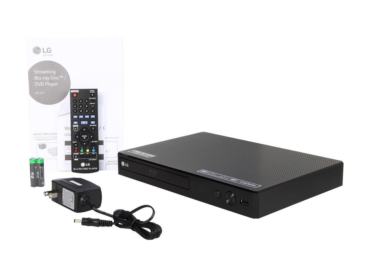 Amazon.com: LG BP350 Blu-ray Player with Streaming Services and