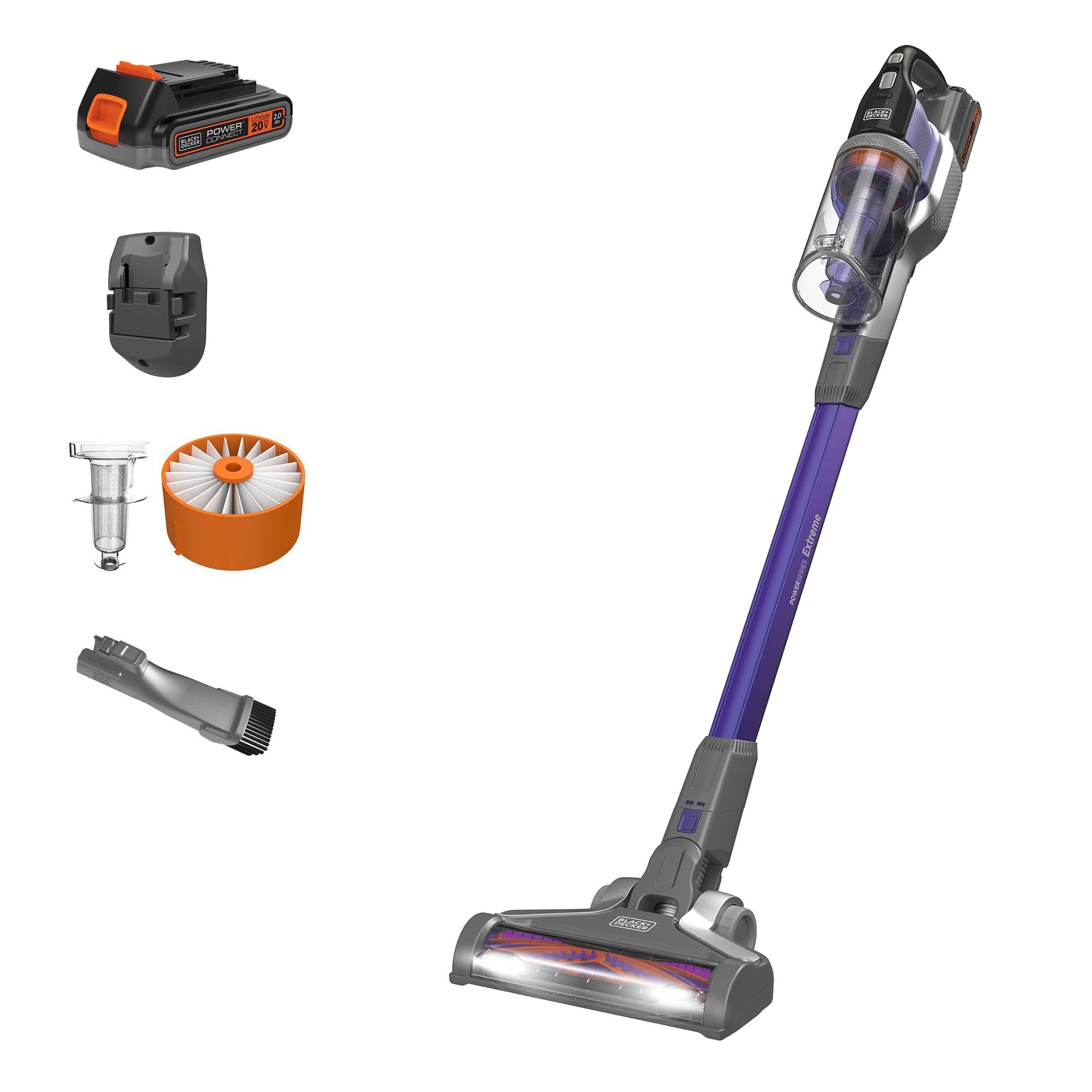 BLACK+DECKER Aspirador de pó Powerseries Extreme Cordless Stick