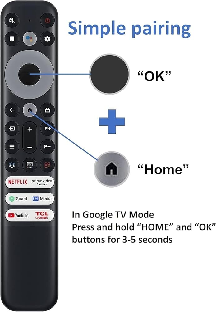 Amazon.com: NTQinParts Replacement Voice TV Remote Control