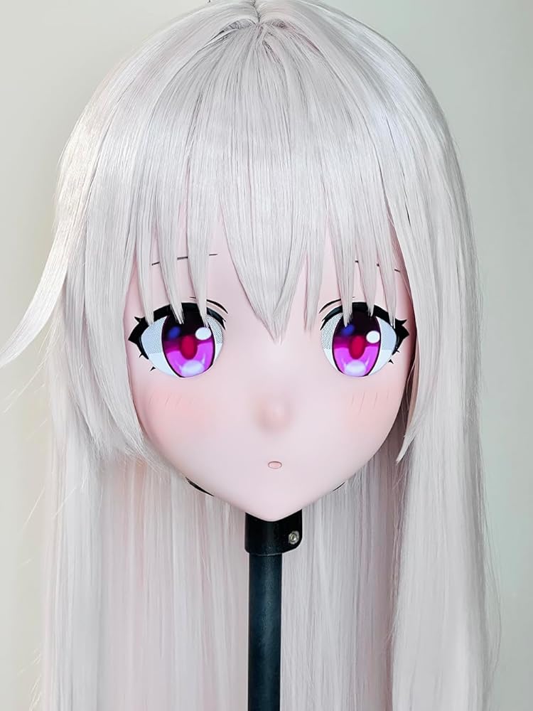 Amazon.co.jp: [achard] Resin Female Cosplay Anime Kigurumi Mask