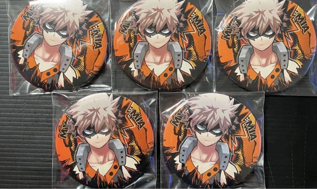 Amazon.co.jp: 僕のヒーローアカデミア 爆豪勝己 原作缶バッジ : おもちゃ