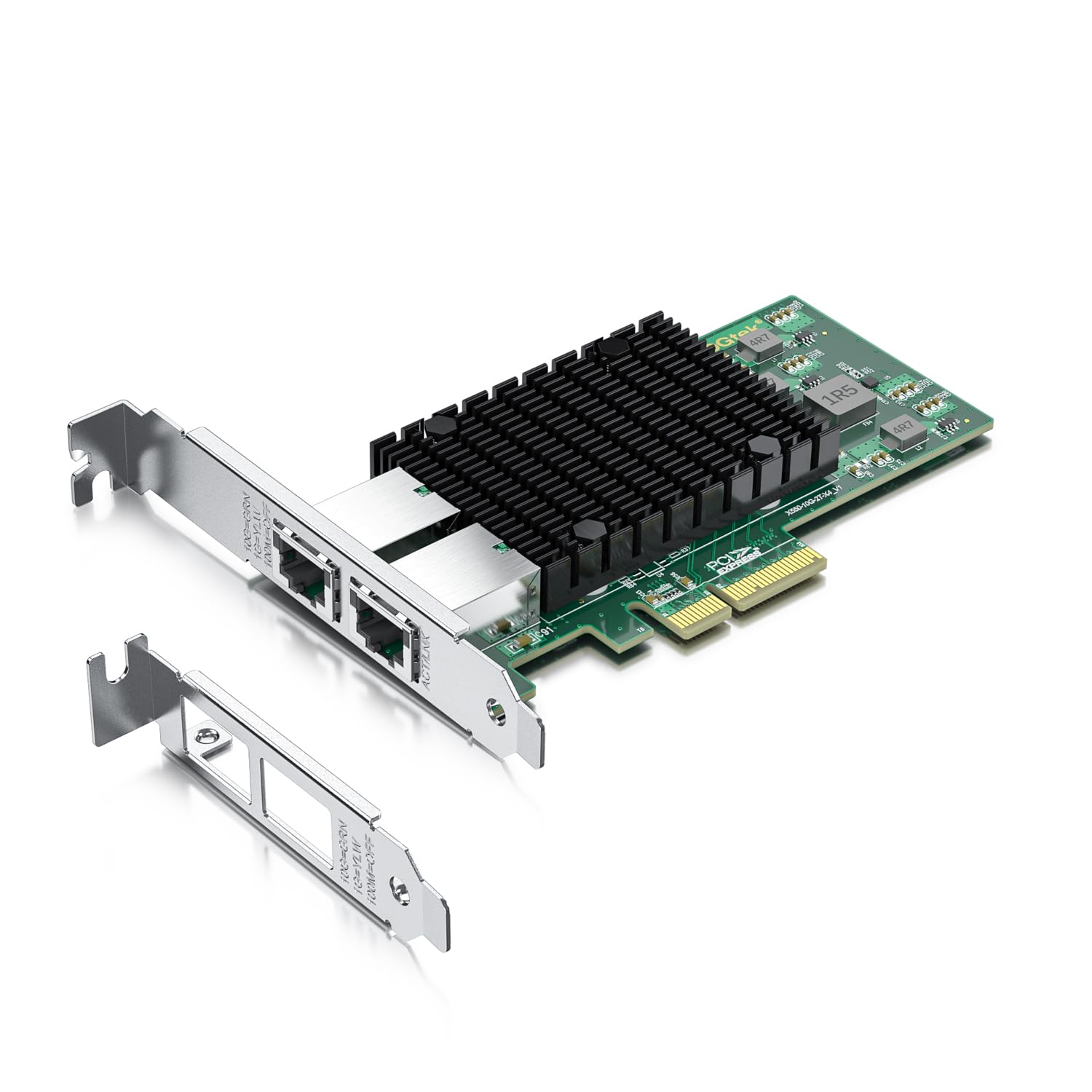 Amazon.com: 10Gb PCI-E NIC Network Card, Dual Copper RJ45 Port