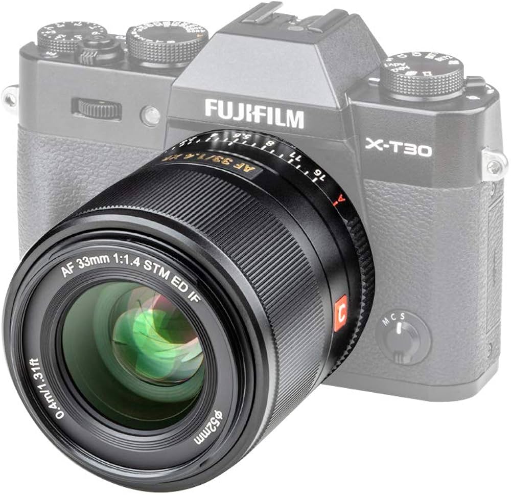Amazon | VILTROX 33mm F1.4 fuji用 Xマウント オートフォーカスレンズ