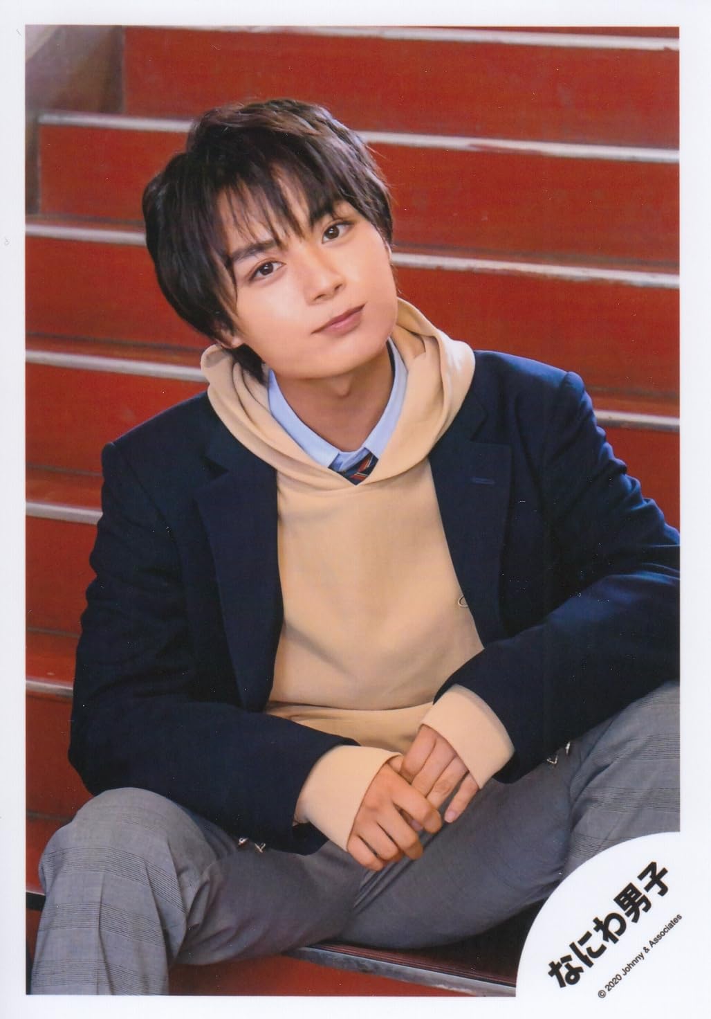 Amazon.co.jp: なにわ男子 公式 生 写真（大西流星）J00511 : おもちゃ