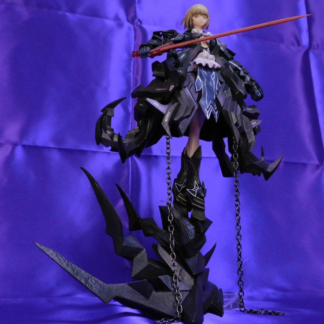 Amazon | Fate セイバー オルタ huke コラボ 1 7 黒王 完成品