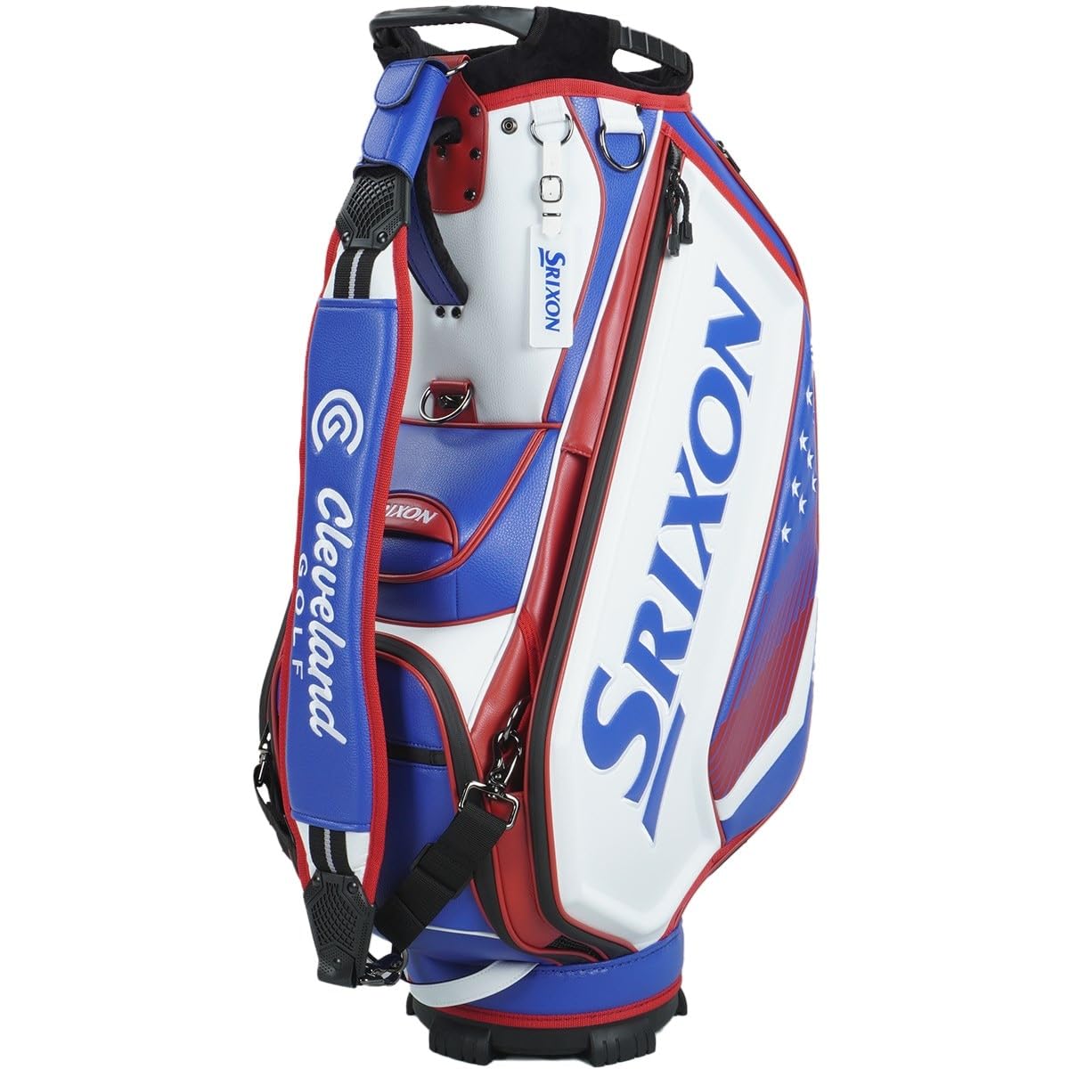 SRIXON 軽量ゴルフバッグ ホワイト/ブルー Srixon キャディバッグ