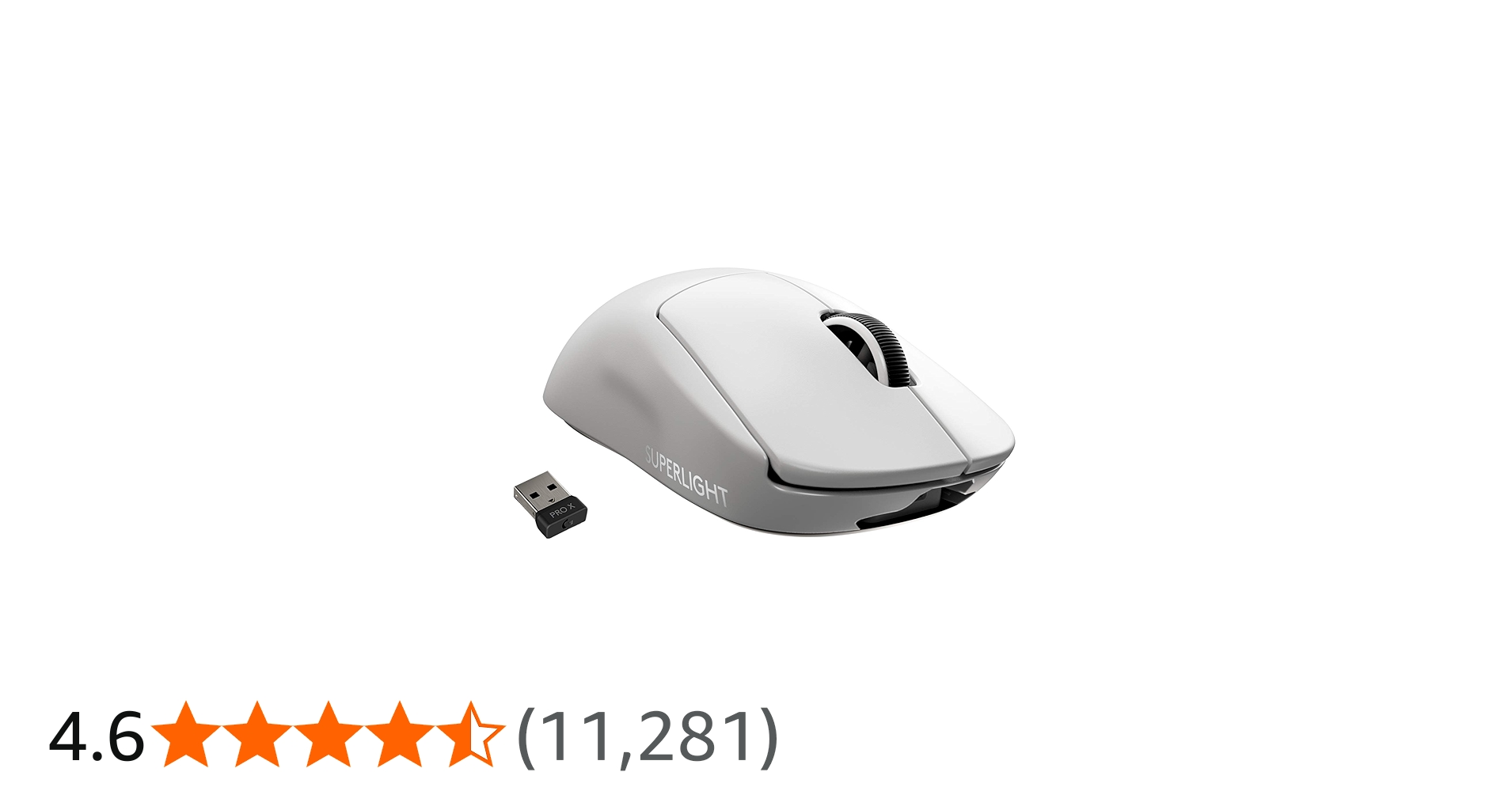 Logitech G PRO X SUPERLIGHT Wireless Gaming Mouse, HERO 25K Sensor