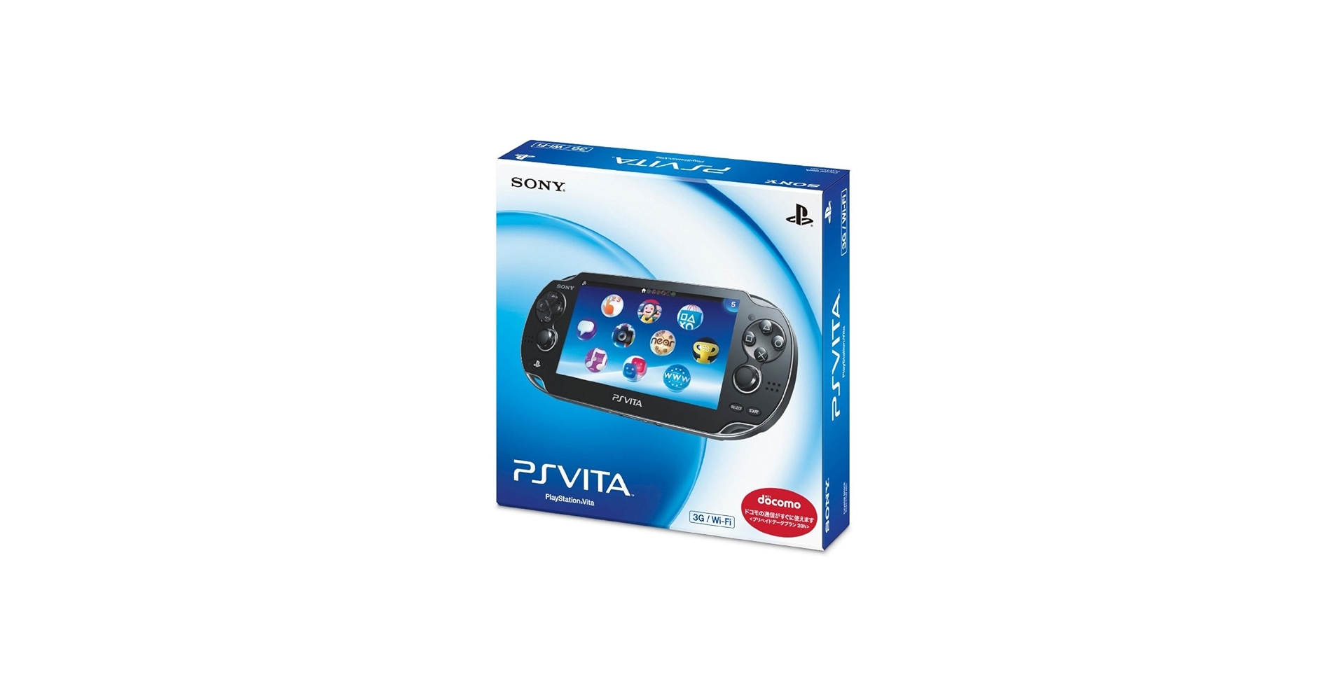 Amazon.com: Sony PlayStation Vita 3G / Wi-Fi Model Crystal Black