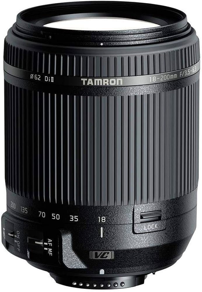 Amazon.com : Tamron AF 18-200mm F/3.5-6.3 Di-II VC All-in-One Zoom