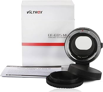 EF-EOS M Lens Adapter Auto-Focus Lens Converter Ring Compatible