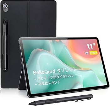 Amazon.co.jp: BekoQurd T4 ペン付きタブレット11インチAndroid