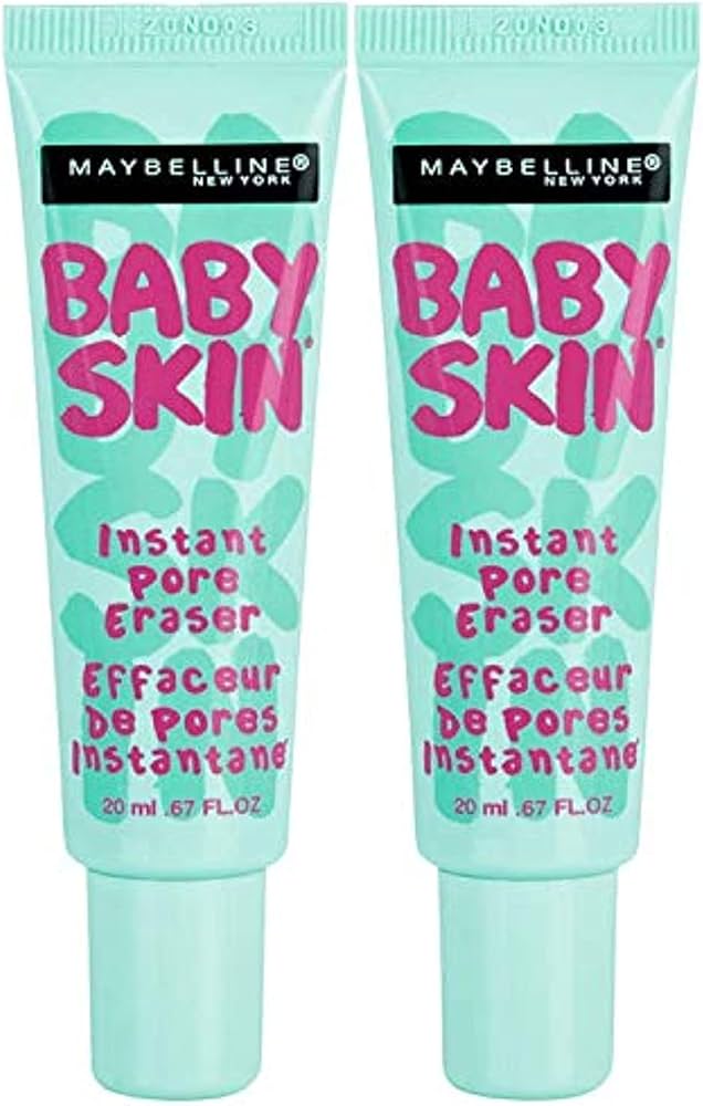 Amazon.com: Maybelline Baby Skin Instant Pore Eraser Primer Makeup