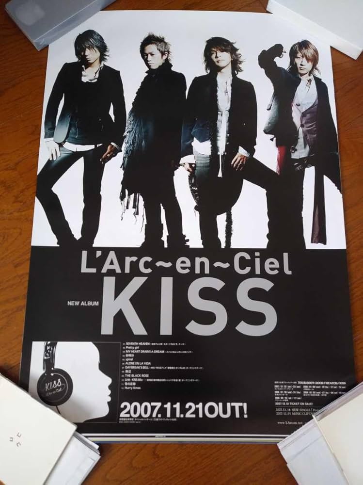 Amazon.co.jp: L'Arc en Ciel KISS B2ポスター ラルク : おもちゃ