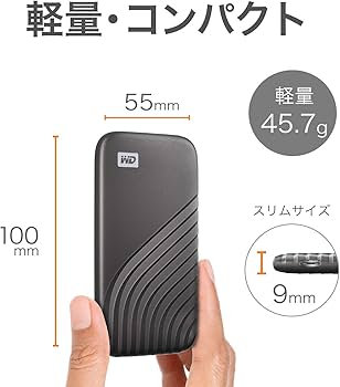Amazon | ウエスタンデジタル(Western Digital) WD ポータブルSSD 2TB