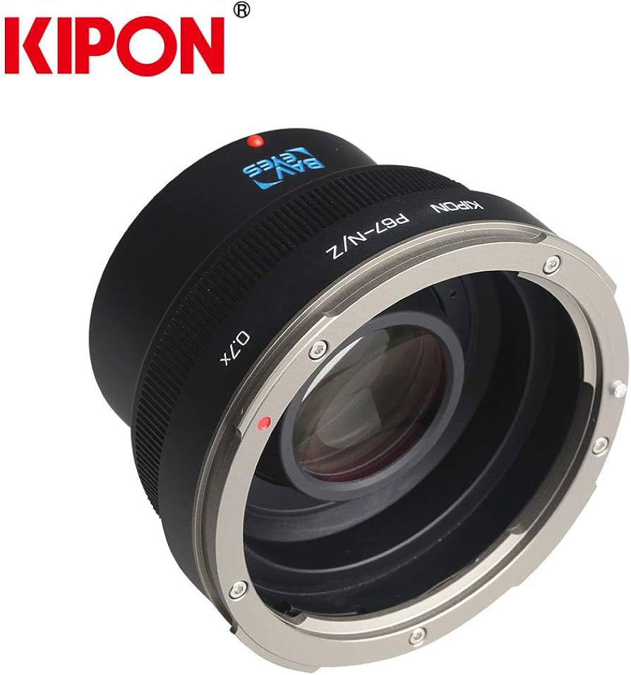 Amazon | KIPON BAVEYES PENTAX67-NIK Z 0.7x フォーカルレデューサー