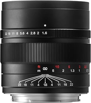 Amazon.co.jp: 中一光学 SPEEDMASTER 80mm F1.6 Gマウント 富士