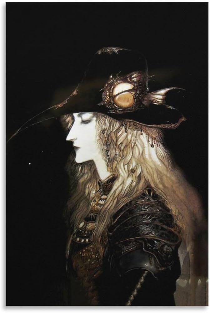 Amazon.co.jp: Yoshitaka Amano 天野喜孝 ファイナルファンタジー 4