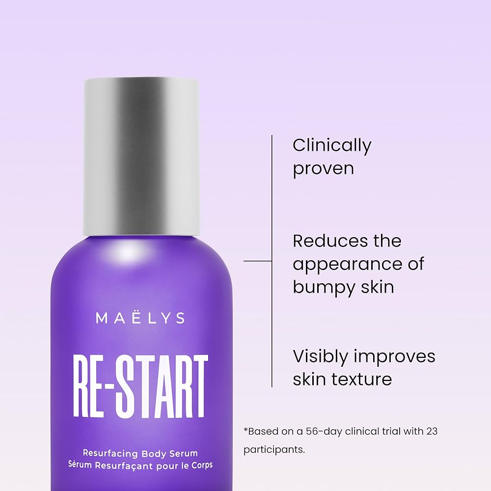 Amazon.com : MAËLYS RE-START Resurfacing Body Serum - AHA