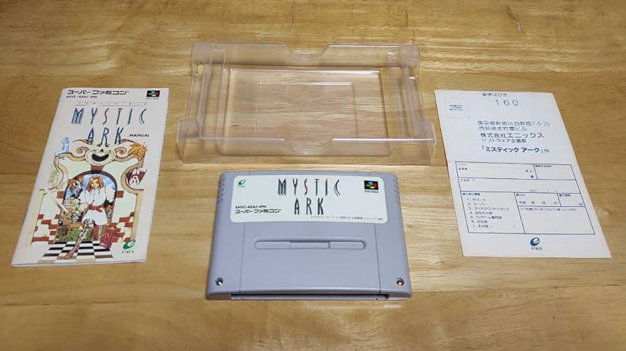 Amazon | SFC「ミスティックアーク(MYSTIC ARK)」箱・取説・ハガキ付き