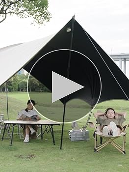 Amazon | MOBI GARDEN タープ トンネルタープ オクタゴン型 4.9m×4m