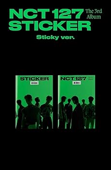Amazon.com: NCT 127 - Sticker (Sticky Cover incl. CD, Photobook