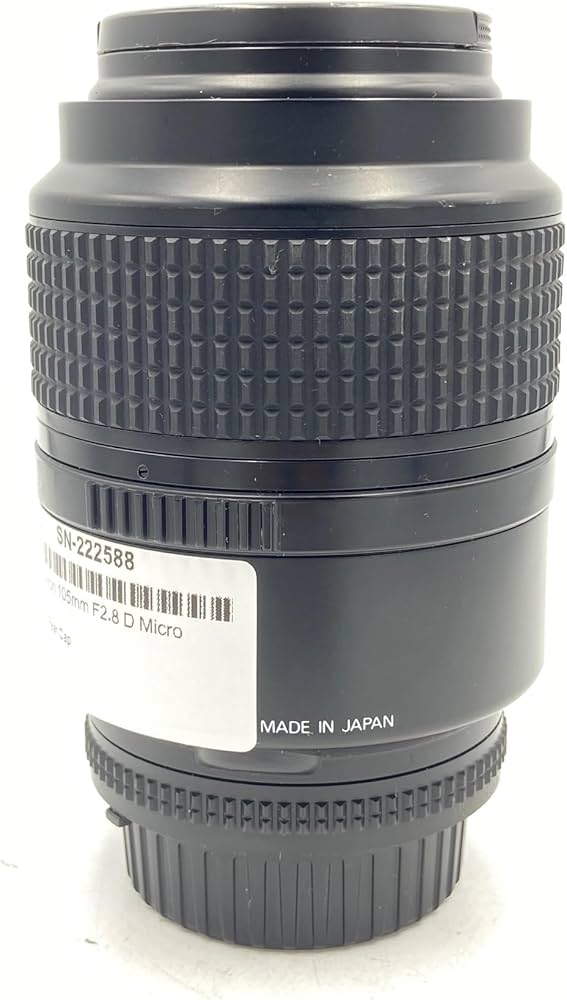 Amazon.co.jp: Nikon Micro-Nikkor Macro-objectif 105 mm f/2.8