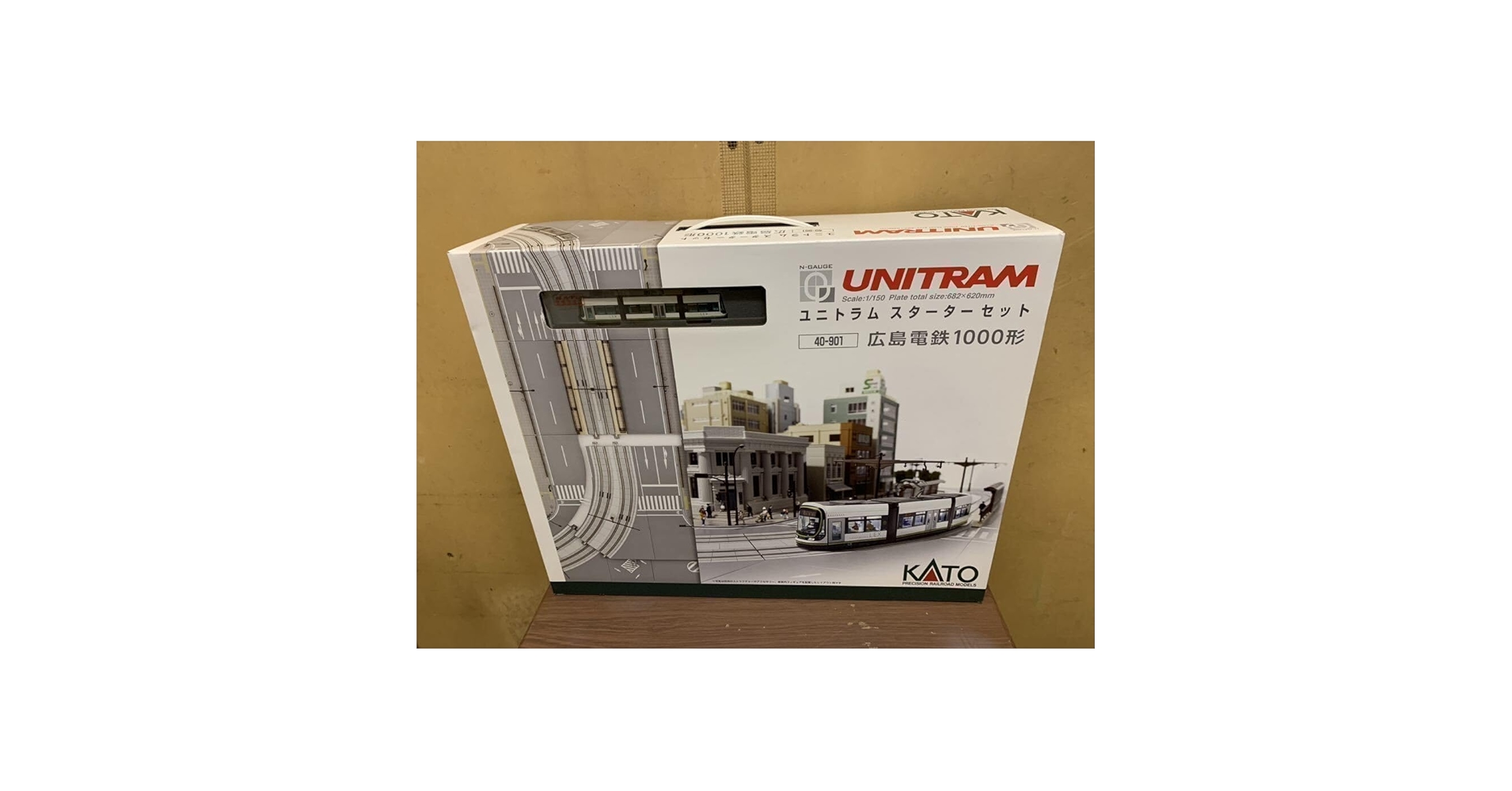 ジャンク・車両なし】KATO 40-900 ユニトラム スターターセット