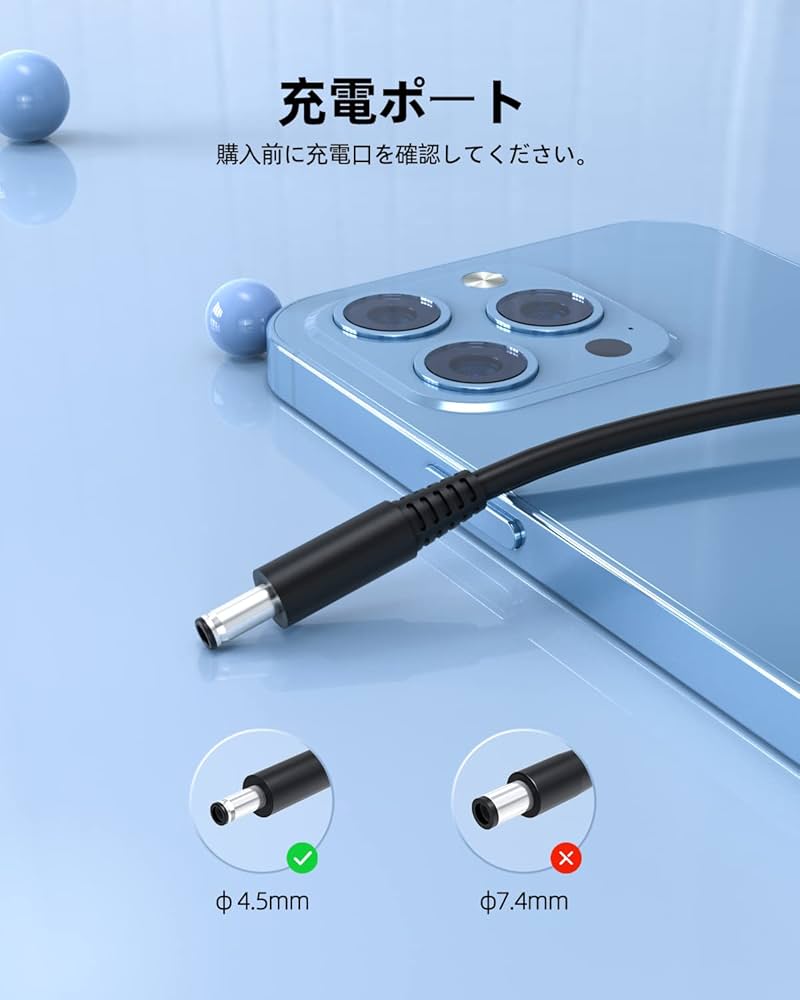 Amazon.co.jp: 19.5V 3.34A 65W ACアダプター 対応 Dell Inspiron 3501