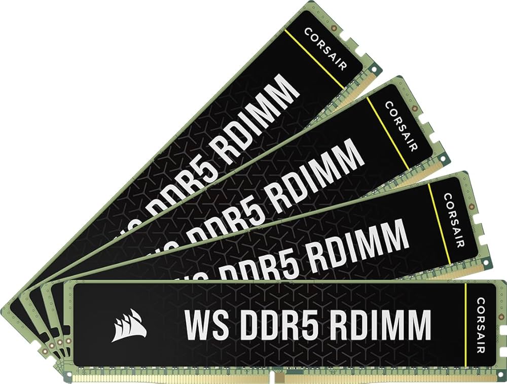 Amazon | CORSAIR WS DDR5 レジスタード DIMM 128GB [32GB×4枚] DDR5