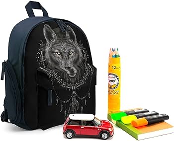 Amazon.co.jp: リュック 狼 ウルフ オオカミ キッズ リュックサック