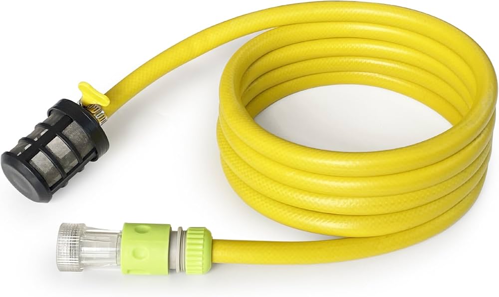 ケルヒャー用 給水口フィルター 自吸用ホース 高圧洗浄機 5m 太さ12mm